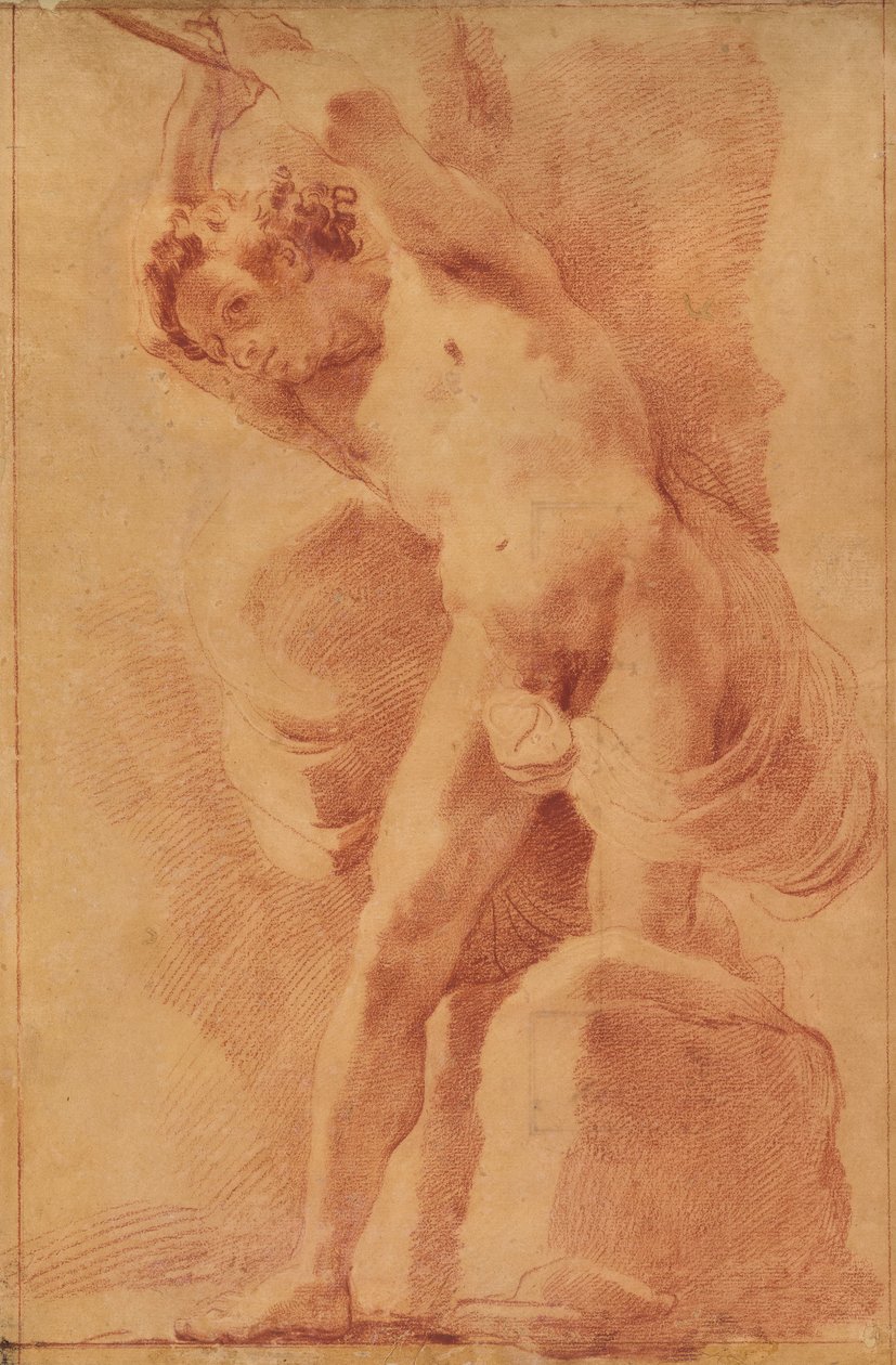 Studio di nudo maschile da Ubaldo Gandolfi