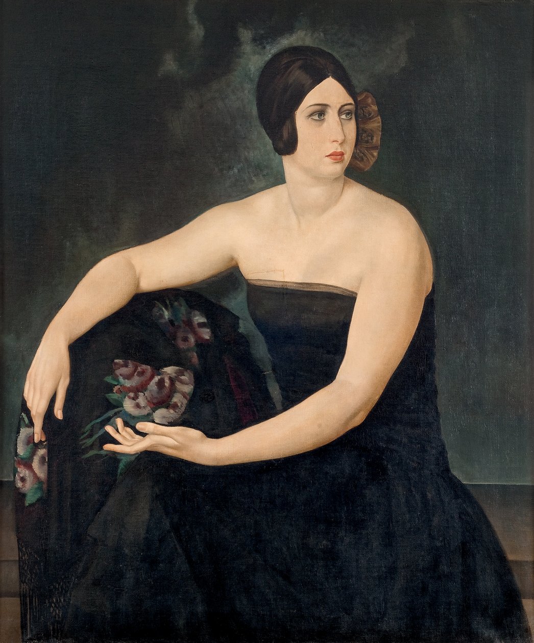 Ritratto di una signora, 1924 da Ubaldo Oppi