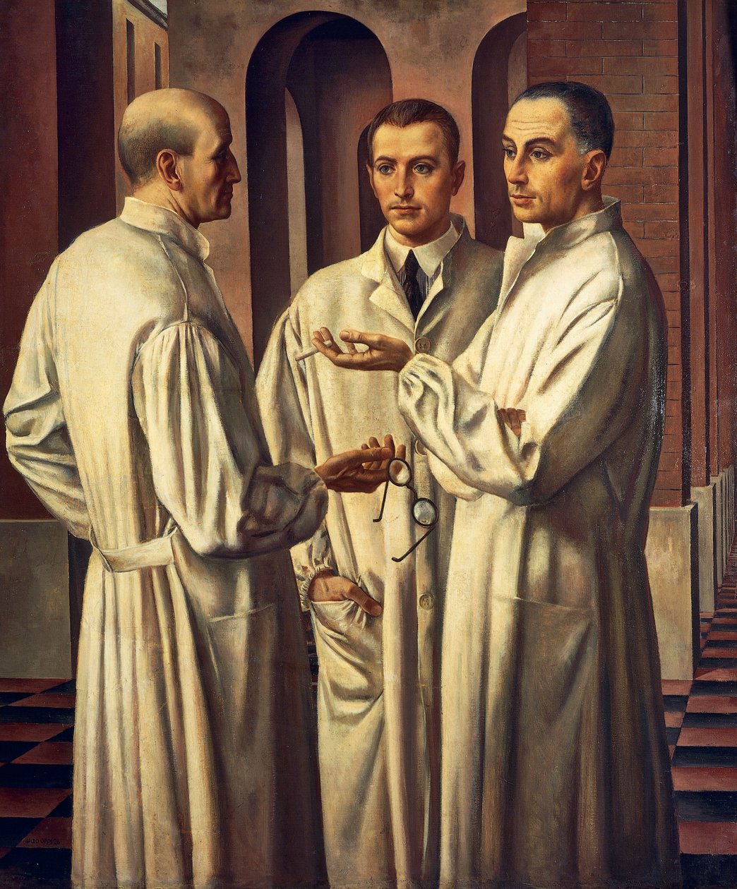 I tre chirurghi da Ubaldo Oppi