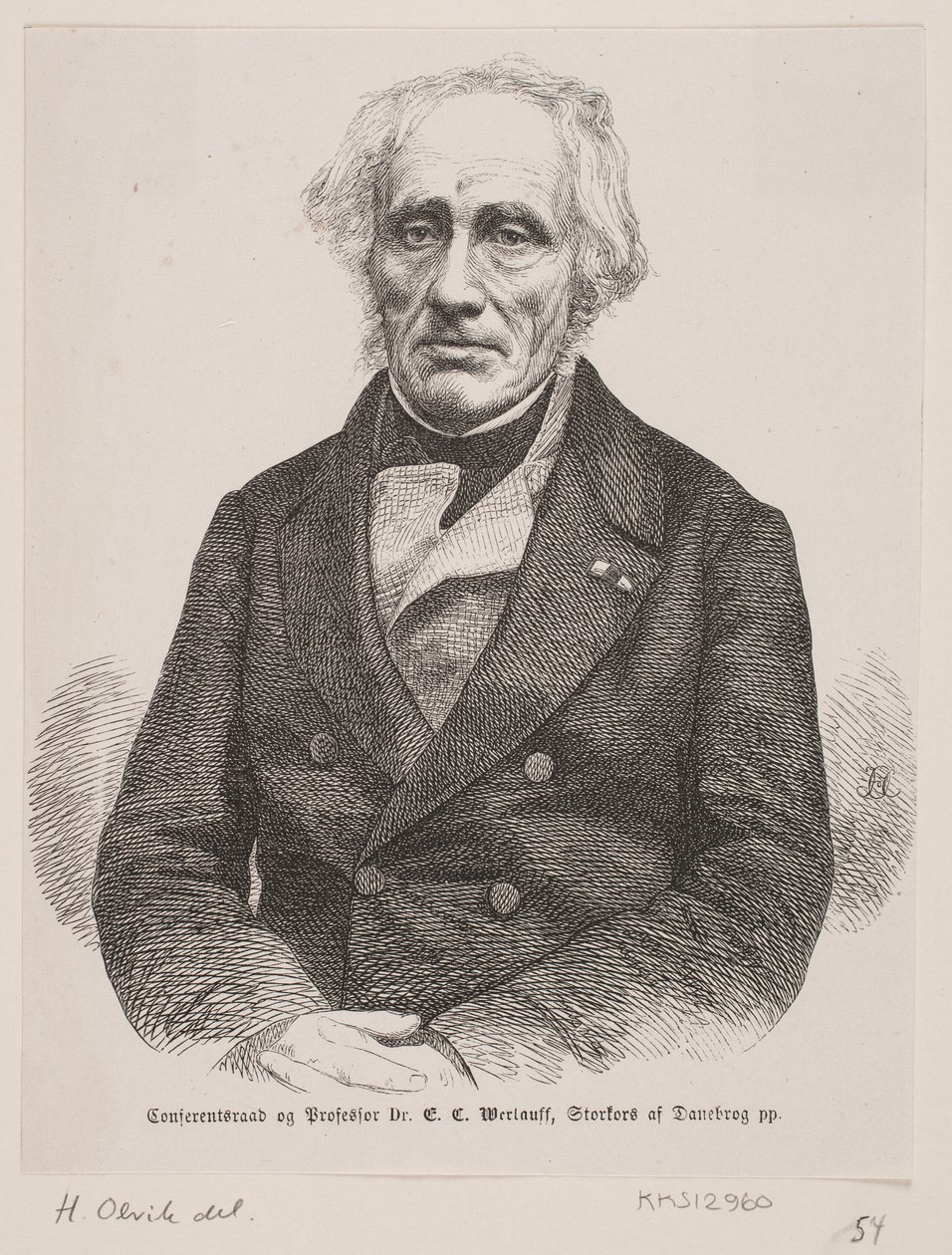 E. C. Werlauff da Ubekendt