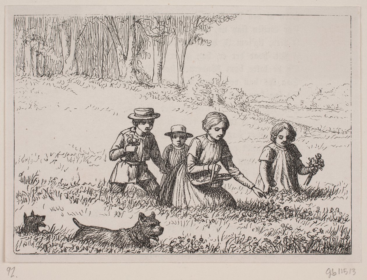 Illustrazione per "Nel Prato", poesia di Christian Richardt da Ubekendt