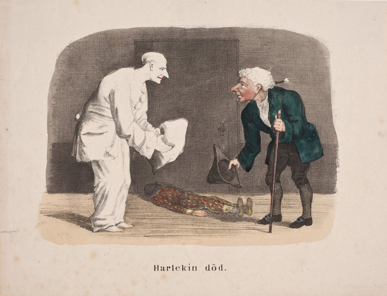 Arlecchino morto da Ubekendt Ubekendt