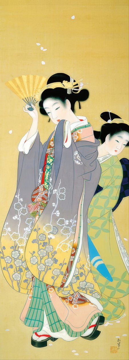 Osservazione dei fiori di ciliegio da Uemura Shoen