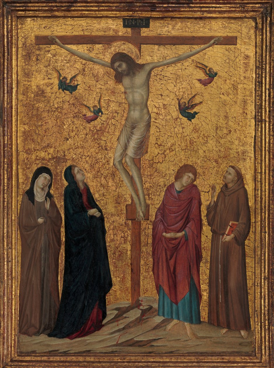 La Crocifissione da Ugolino da Siena