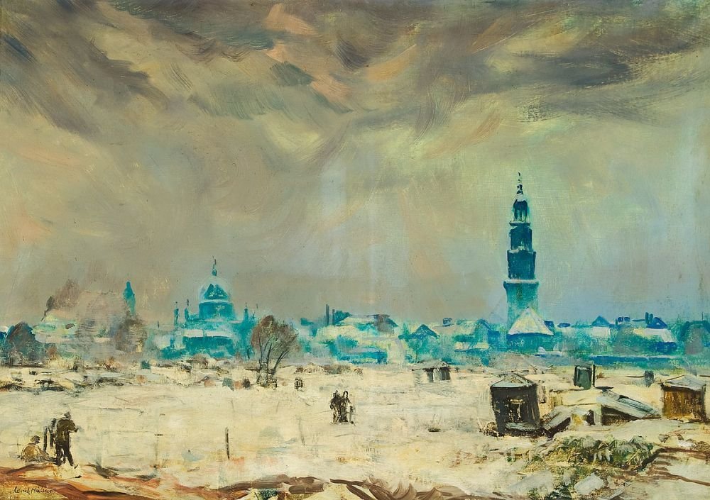 Veduta invernale di Potsdam da Ulrich Hubner