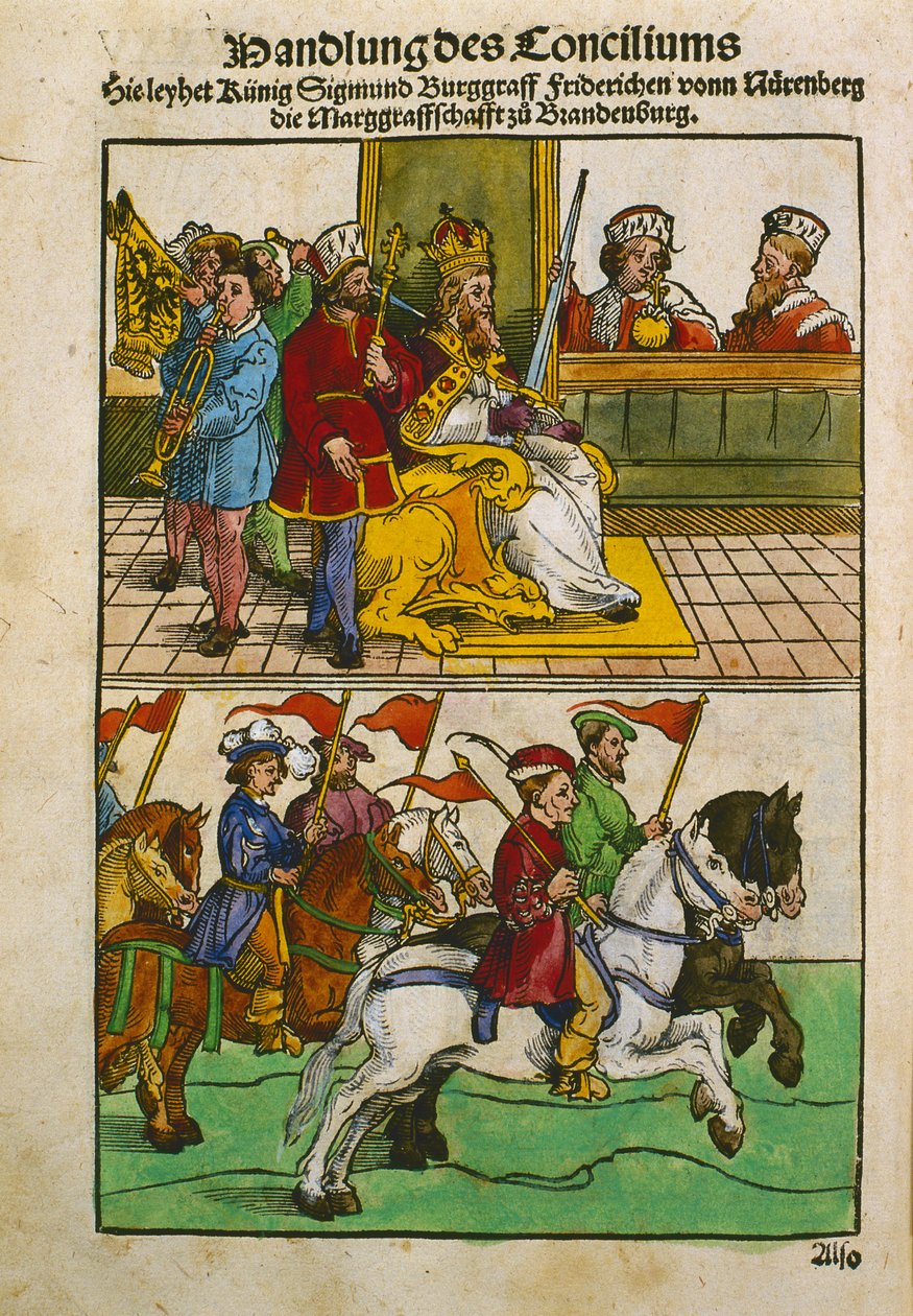 Sigismondo al Concilio di Costanza, da 