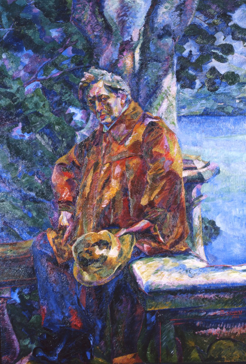 Ritratto di Ferruccio Busoni, 1916 da Umberto Boccioni