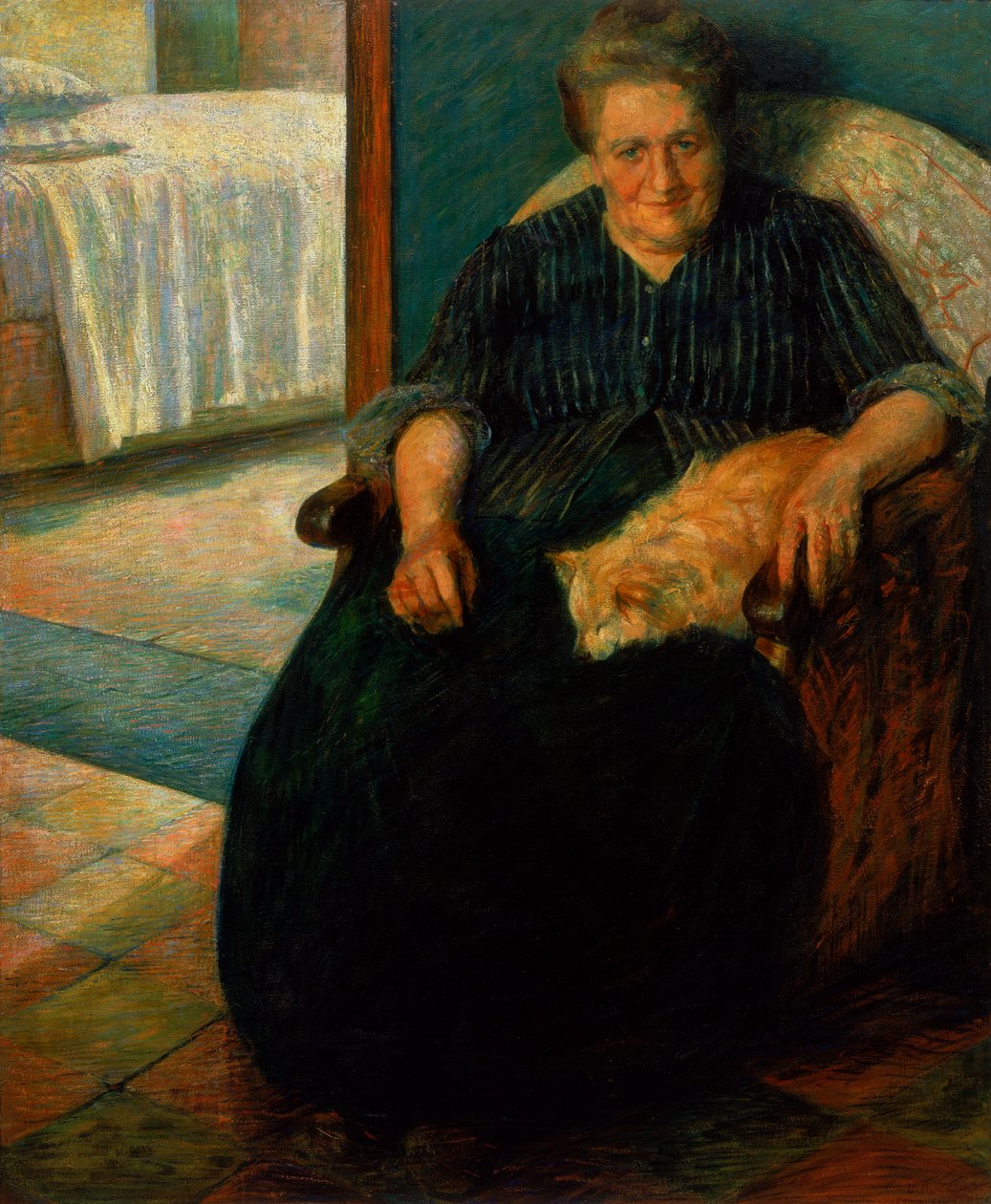 Signora Virginia, c.1905-10 da Umberto Boccioni