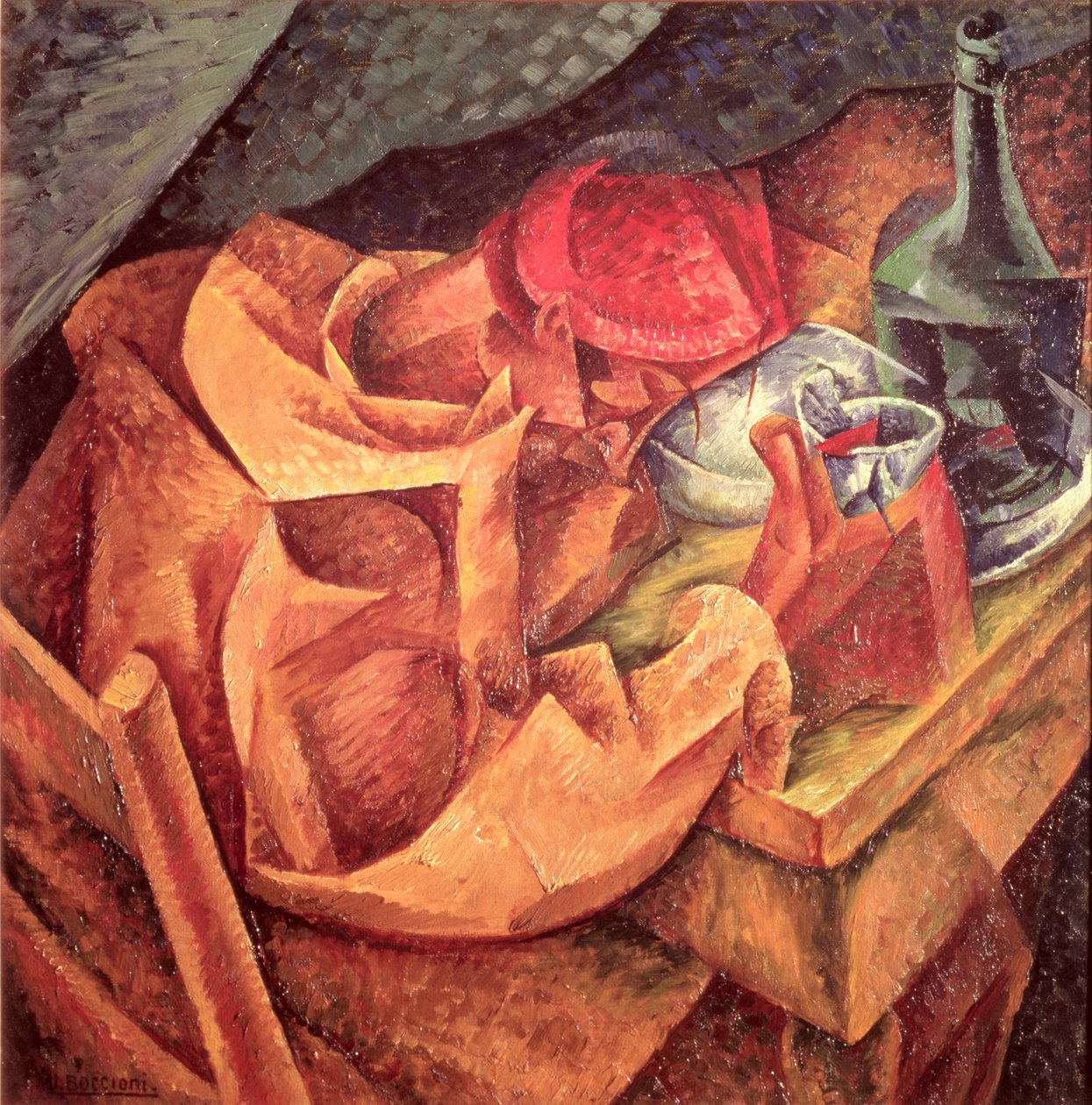 Il Bevitore, 1914 da Umberto Boccioni