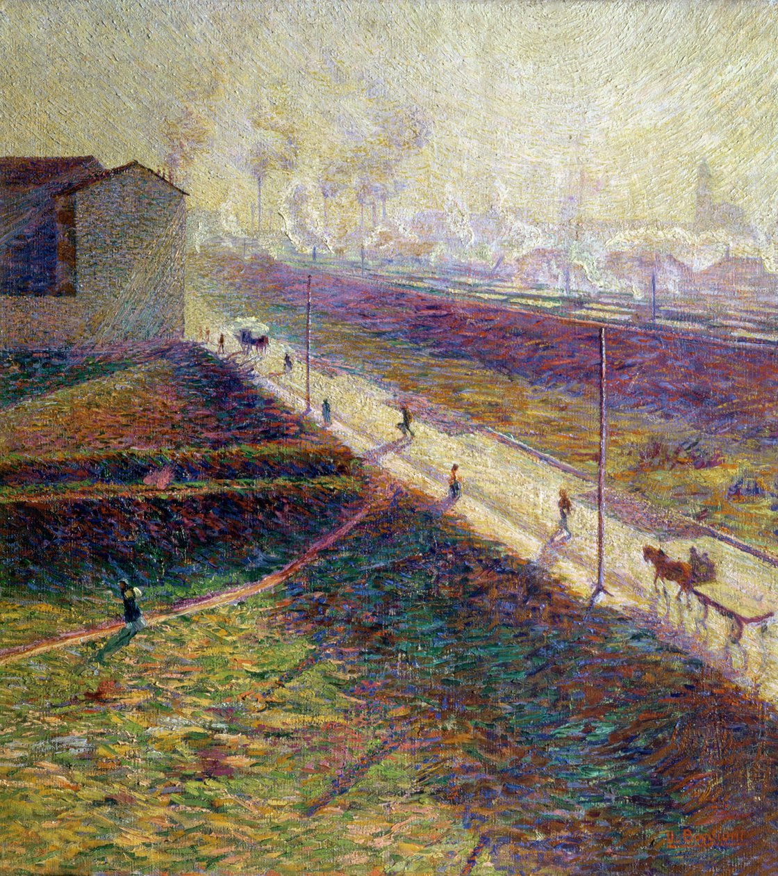 Il Mattino, 1909 da Umberto Boccioni