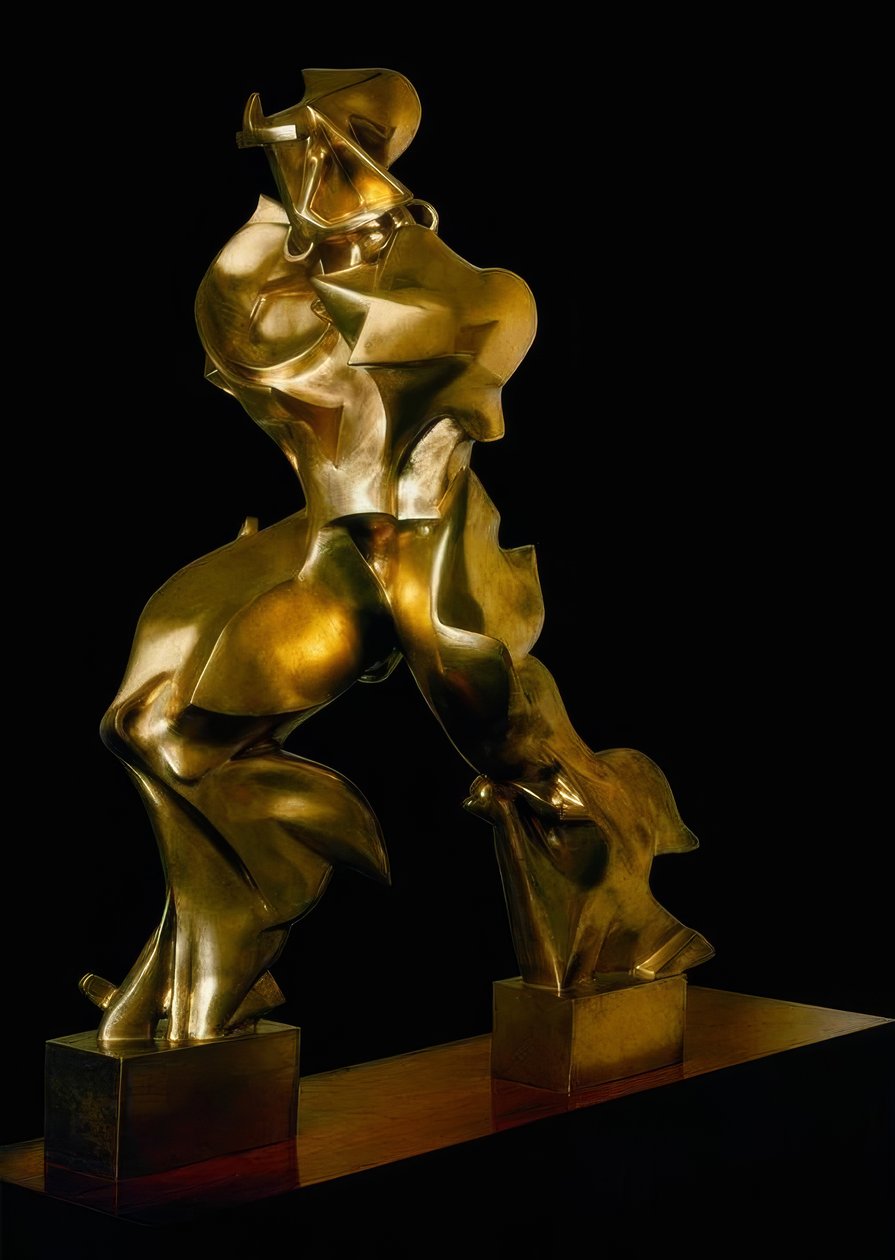 Forme uniche della continuità nello spazio da Umberto Boccioni