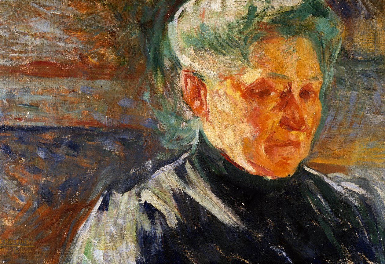 Ritratto di Madre da Umberto Boccioni