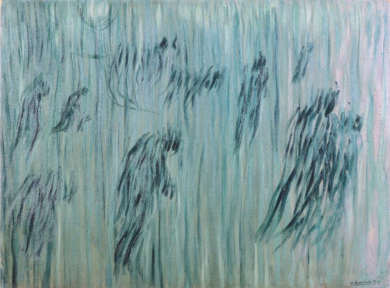 Quelli che restano, 1911 da Umberto Boccioni