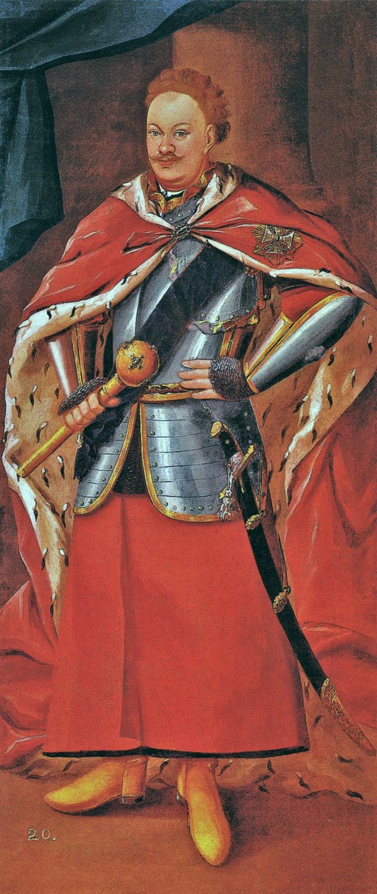 Ritratto di Michał Serwacy Wiśniowiecki da Unbekannt Unbekannt