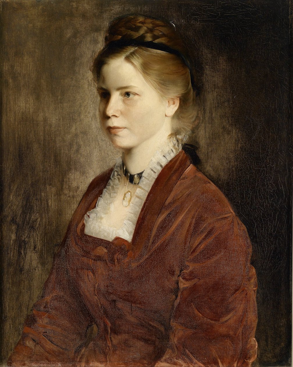 Ritratto di Emma Wickerhauser da Unbekannt Unbekannt