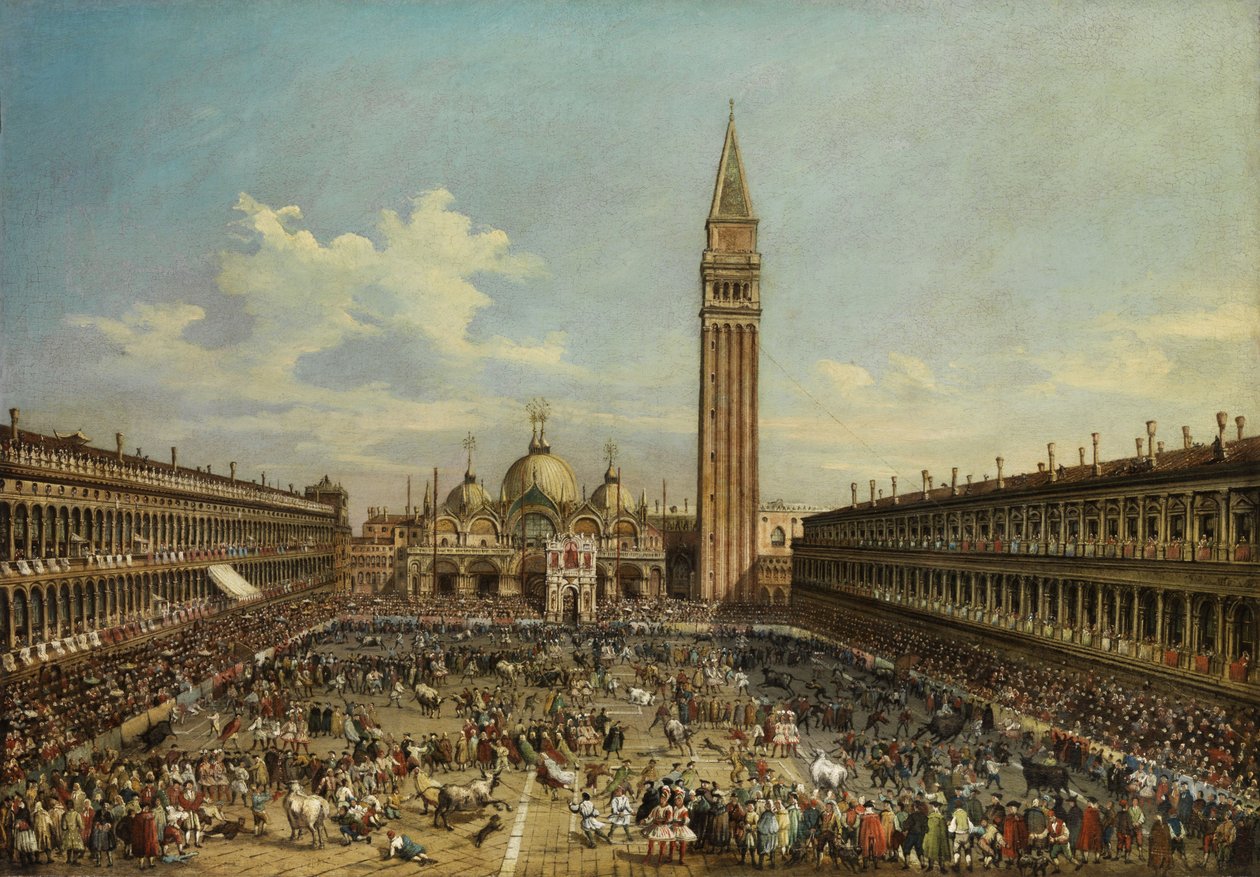 Il grande spettacolo in Piazza San Marco da Unbekannt Unbekannt