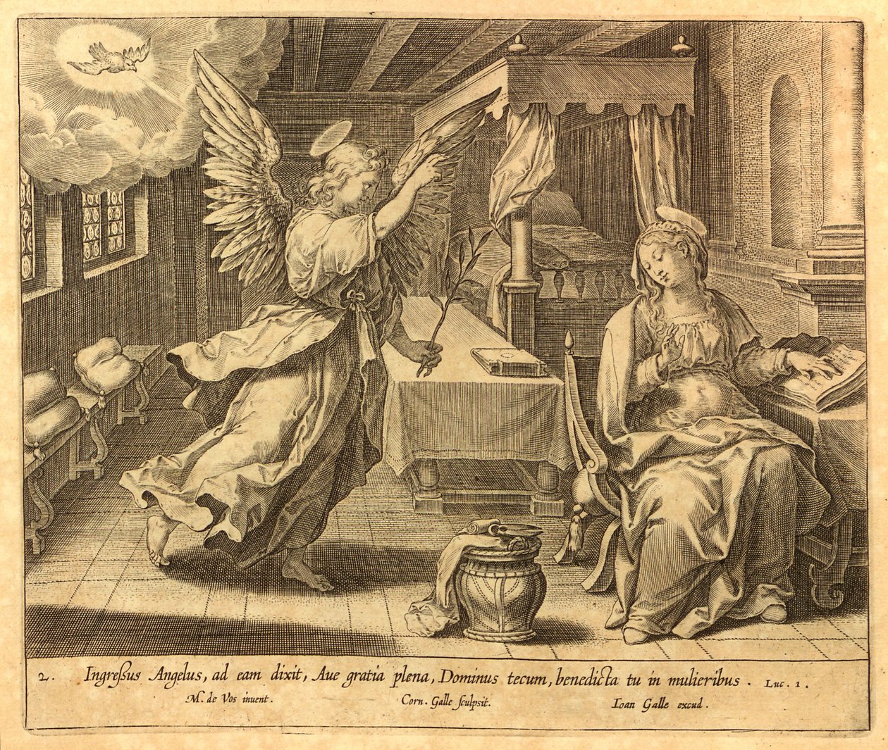 Storia del Nuovo Testamento - 1722 - (3) da Unbekannt Unbekannt