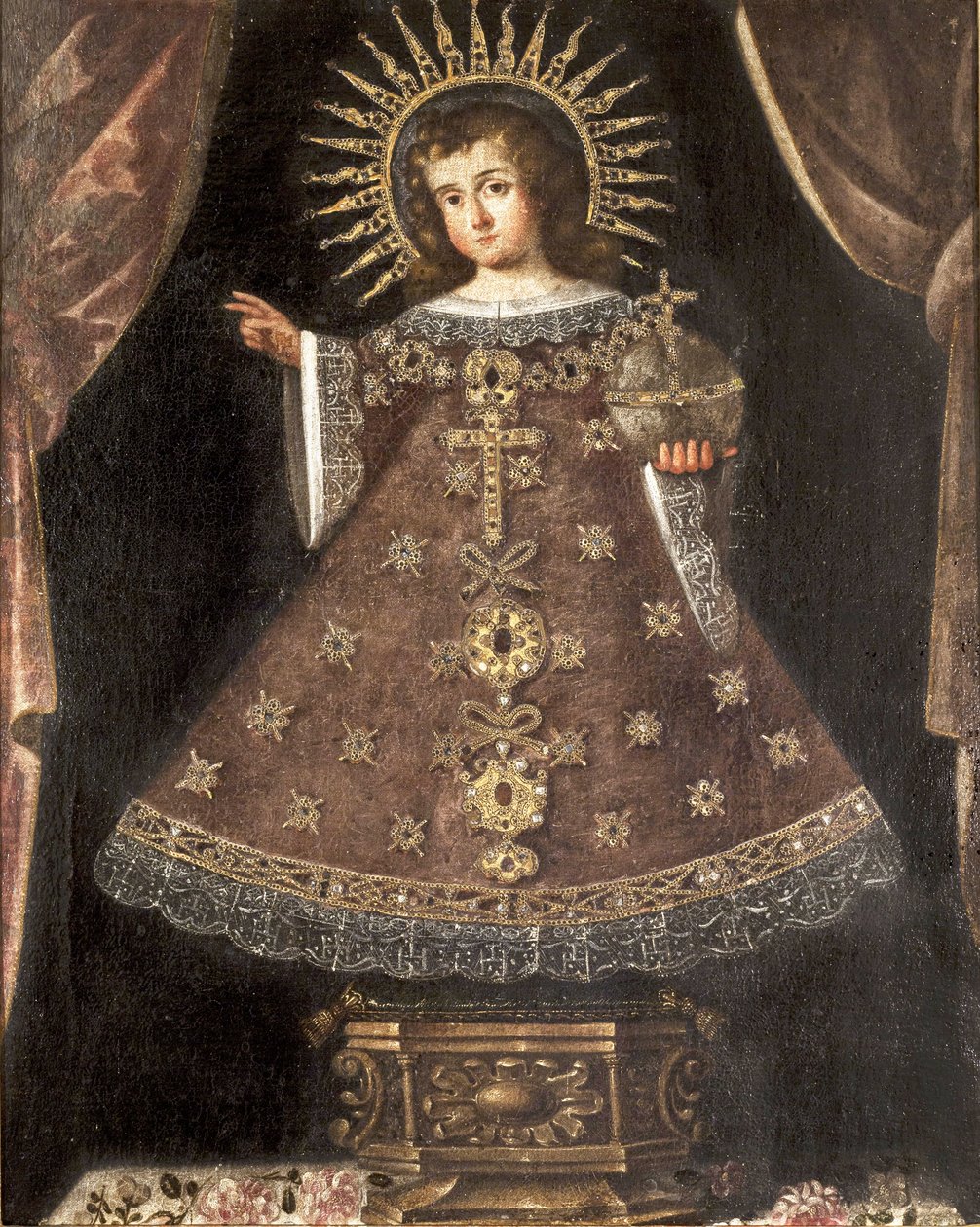 Bambino Gesù in atteggiamento di benedire da Unbekannt Unbekannt