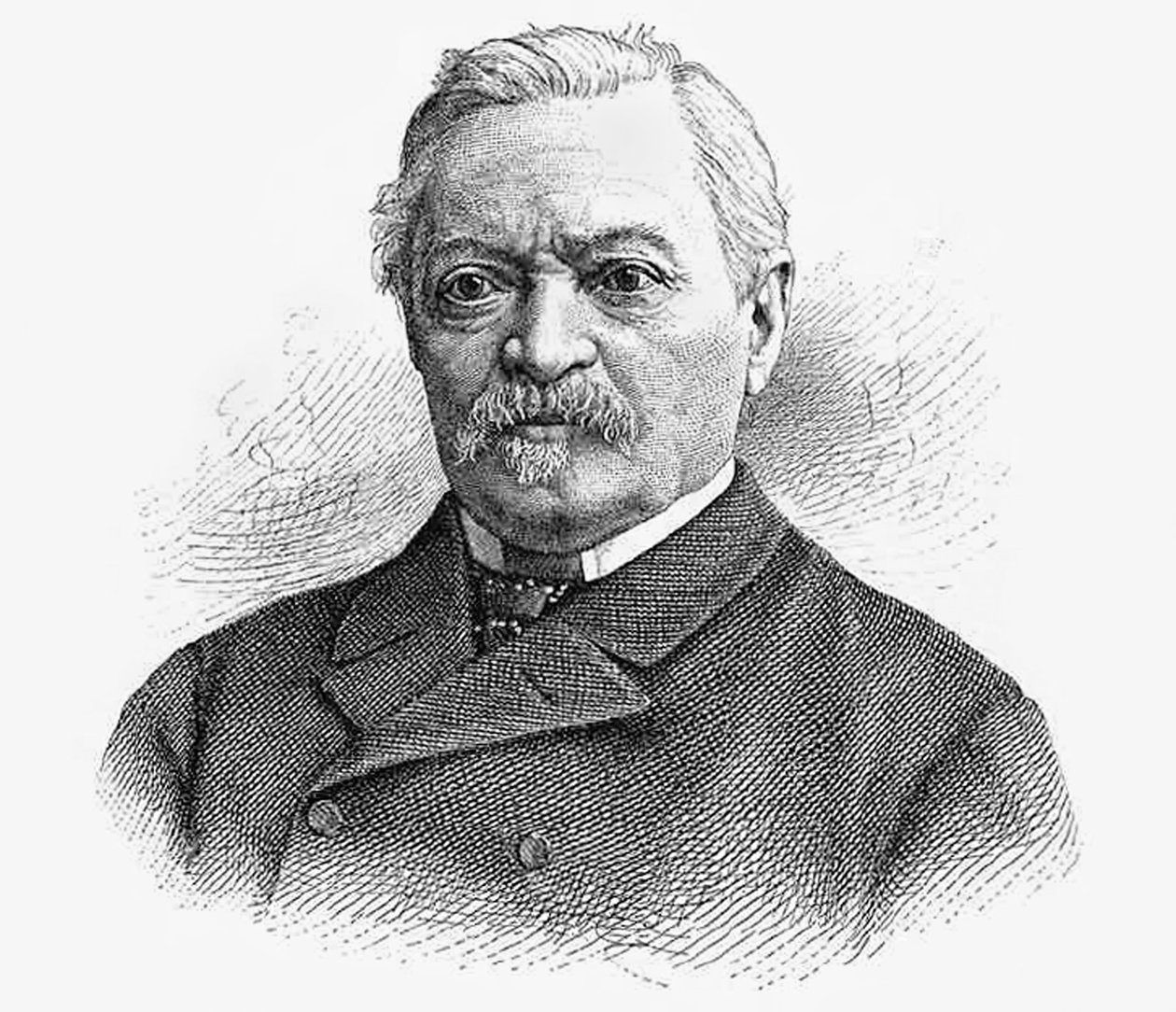 Ritratto di Arnold Otto Aepli (1816-1897), statista di San Gallo da Unbekannt Unbekannt