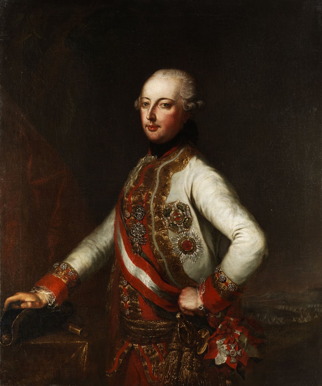 Ritratto probabilmente di Giuseppe II, imperatore del Sacro Romano Impero da Unbekannt Unbekannt