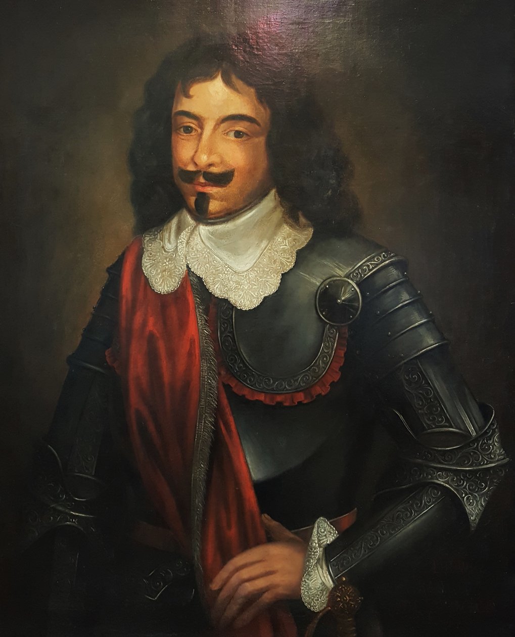 Ritratto del maresciallo Jean Louise Raduit de Souches (1608-1682) da Unbekannt Unbekannt