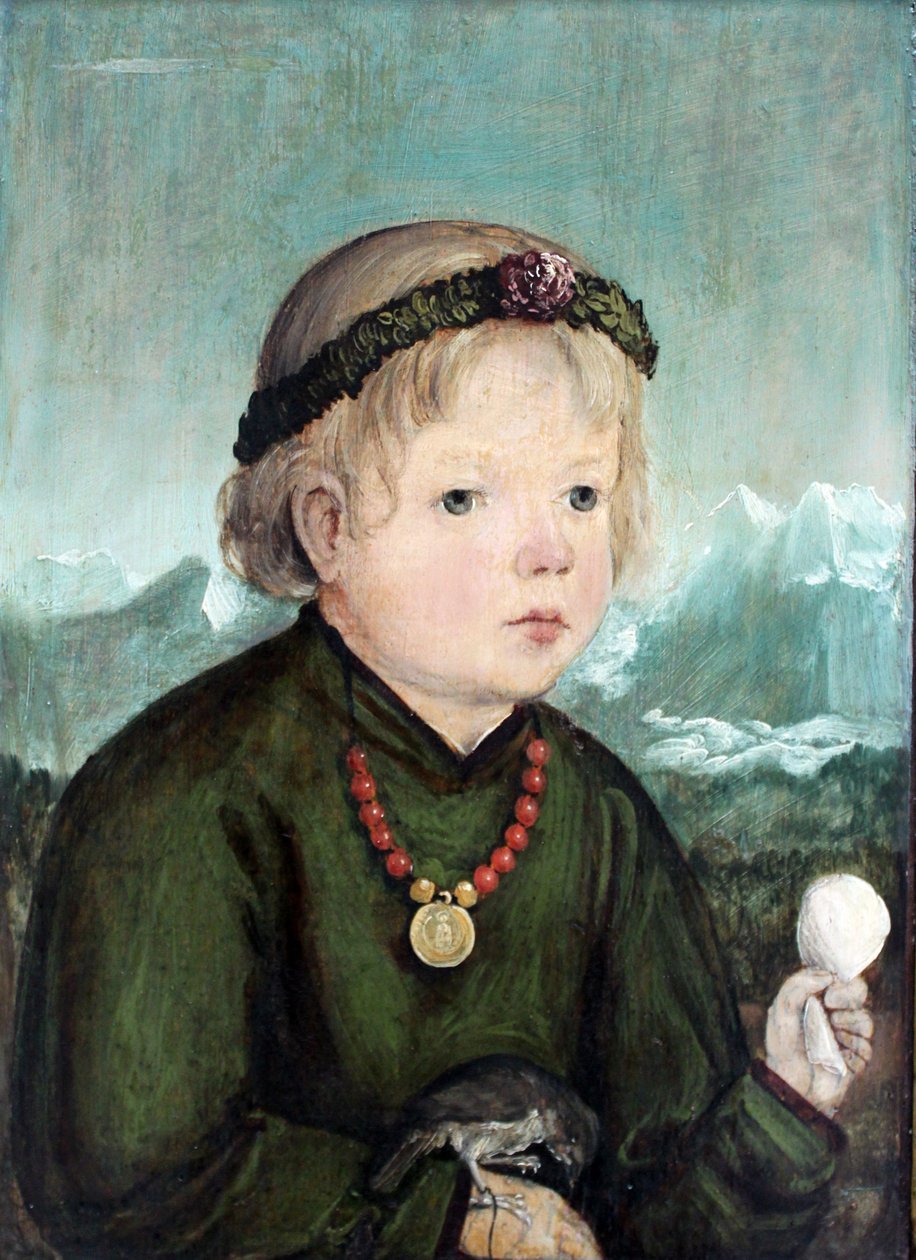 Ritratto di un bambino Thenn da Unbekannt Unbekannt