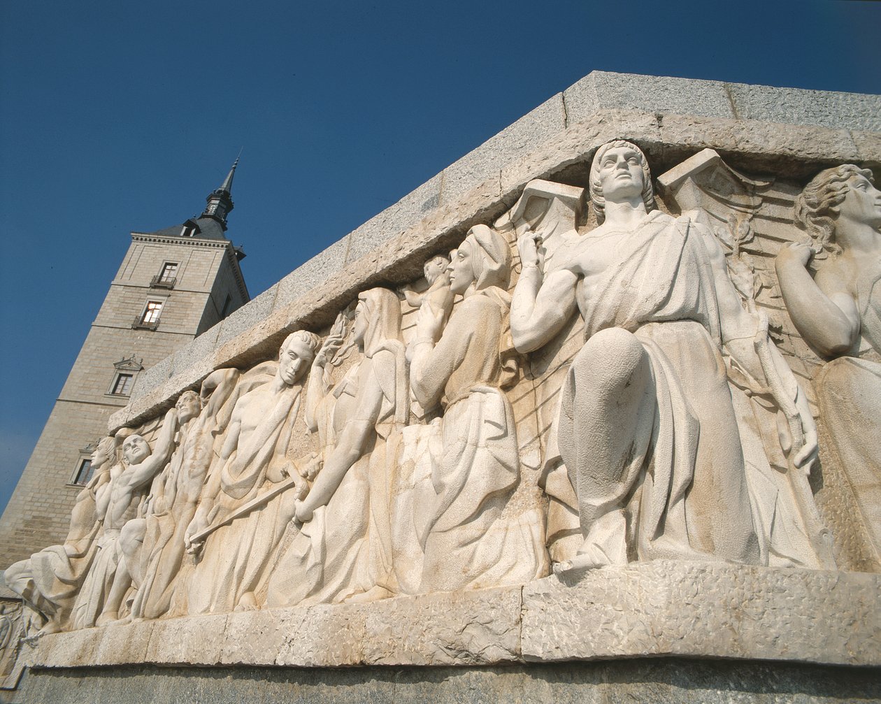 Dettaglio del Monumento alla Vittoria di Juan de Avalos (1911-2006) 1961 da Unbekannt Unbekannt