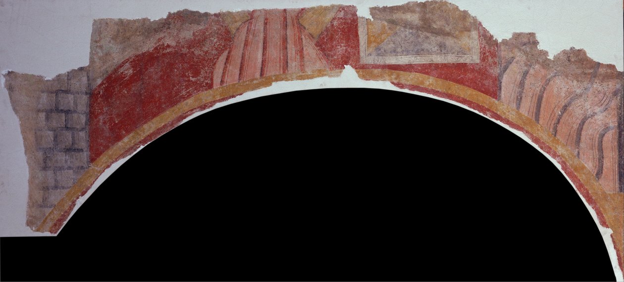 Estradosso di un arco da Sant Joan de Boí da Unbekannt Unbekannt