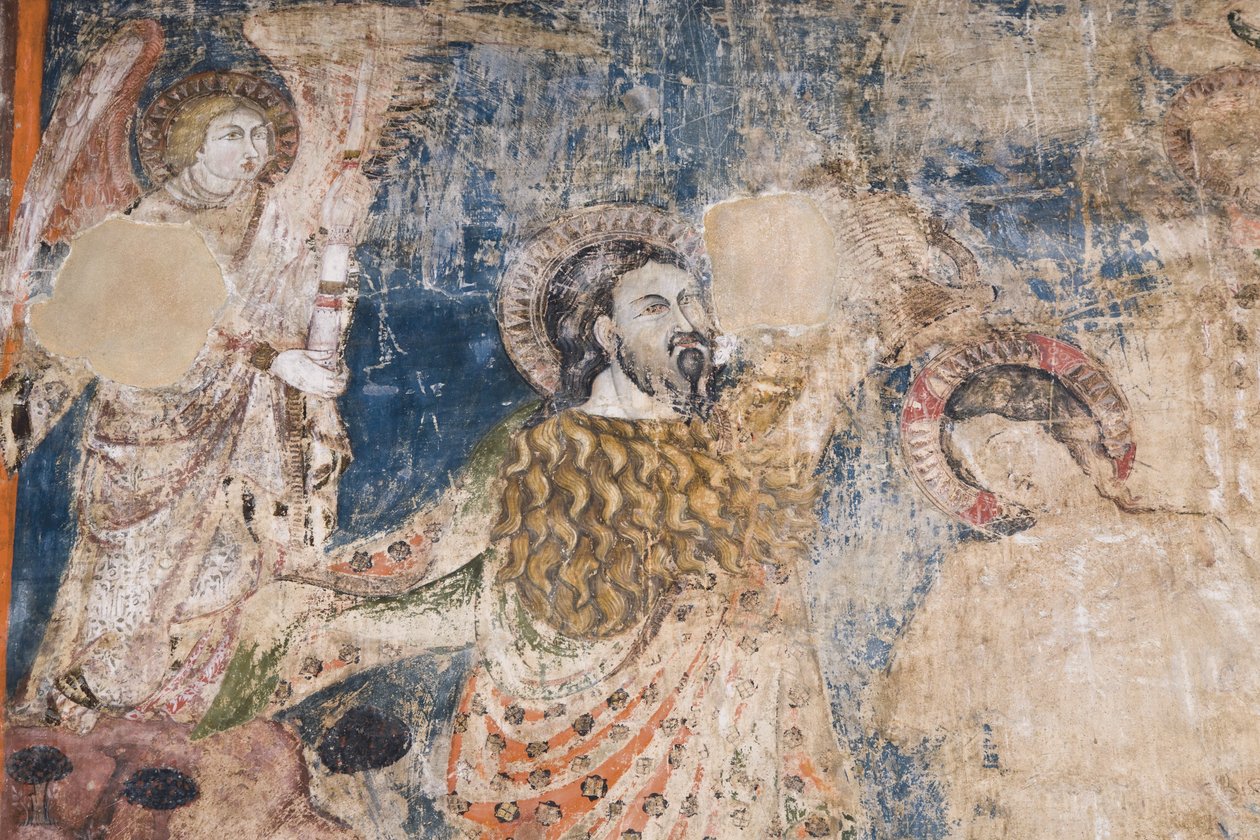 Affresco nella cattedrale (dettaglio) da Unbekannt Unbekannt