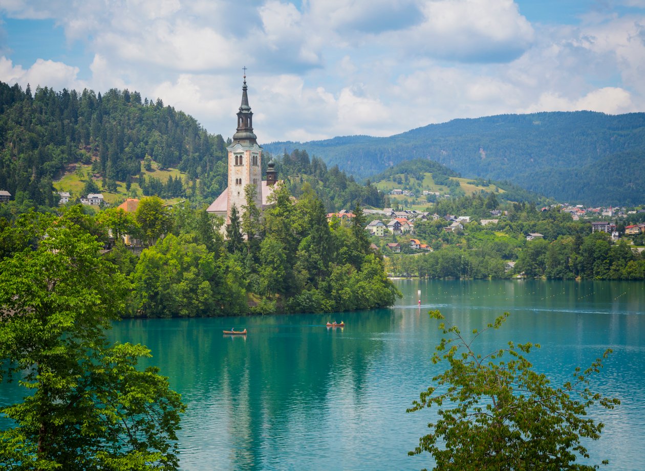 Lago di Bled, Slovenia da Unbekannt Unbekannt