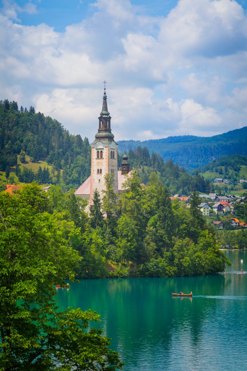 Lago di Bled, Slovenia da Unbekannt Unbekannt