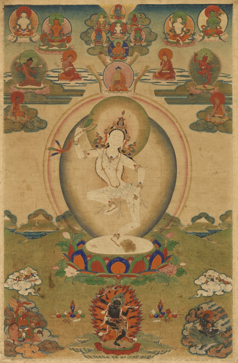 Machig Labdron, la Yogini tibetana da Unbekannt Unbekannt