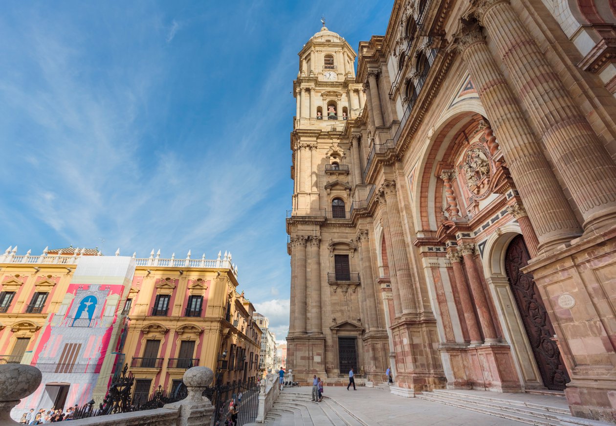 Malaga, Costa del Sol, Spagna. Cattedrale. da Unbekannt Unbekannt