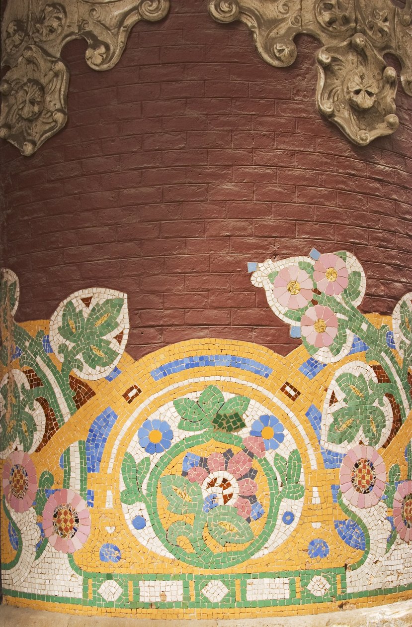 Dettaglio del Mosaico, 1908 da Unbekannt Unbekannt