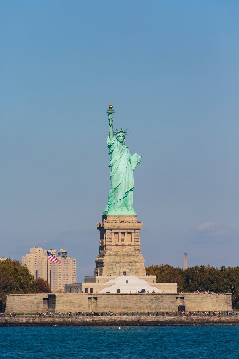 New York City, USA. Statua della Libertà. da Unbekannt Unbekannt