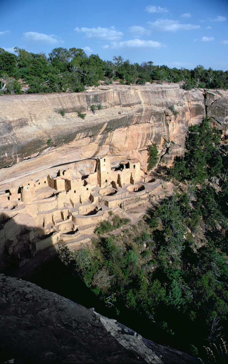 Abitazioni Rupestri degli Indiani Pueblo, costruite tra l