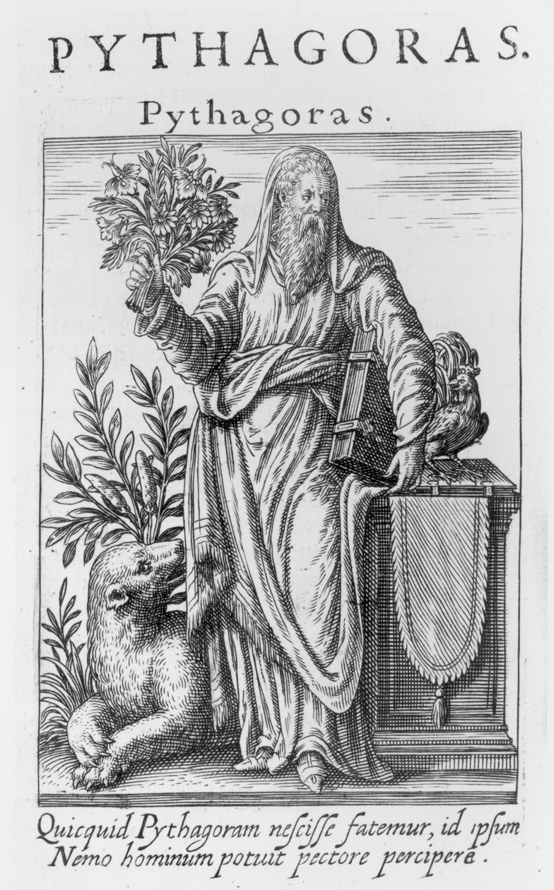 Pitagora (c.580-c.500 a.C.) da Unbekannt Unbekannt