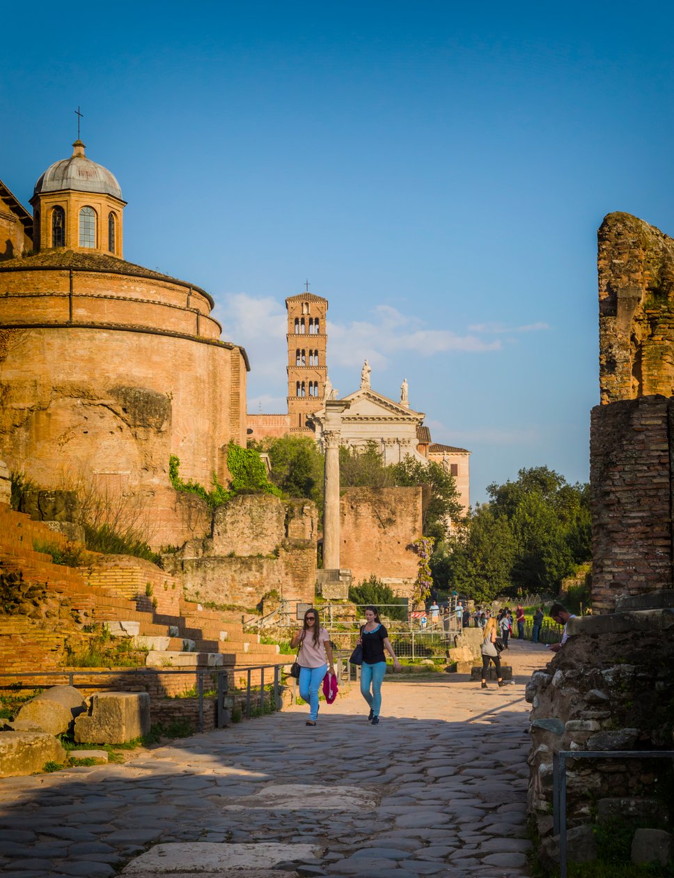 Roma, Italia. Foro Romano. da Unbekannt Unbekannt