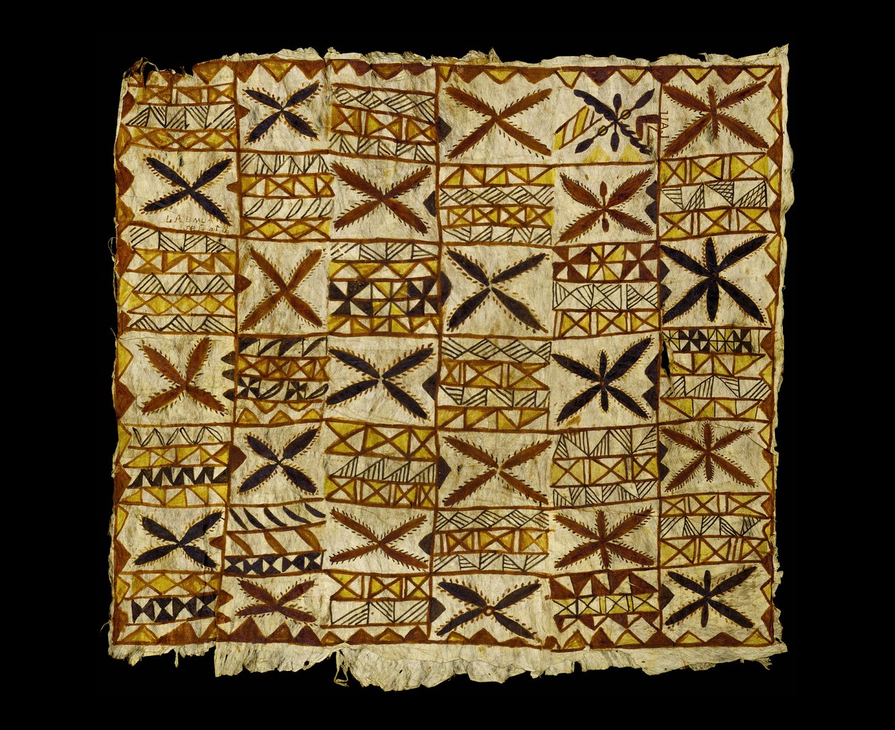 Siapo mamanu (stoffa tapa) da Unbekannt Unbekannt