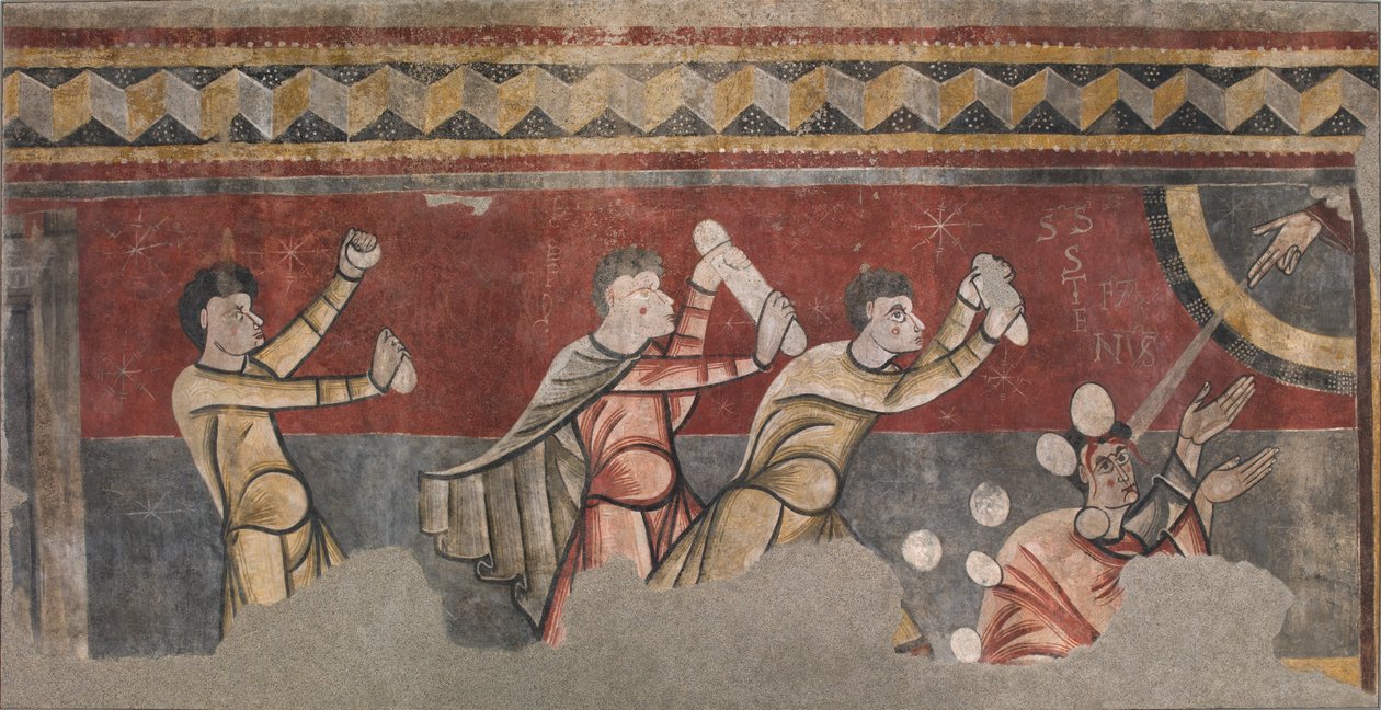 Lapidazione di Santo Stefano da Sant Joan de Boí da Unbekannt Unbekannt