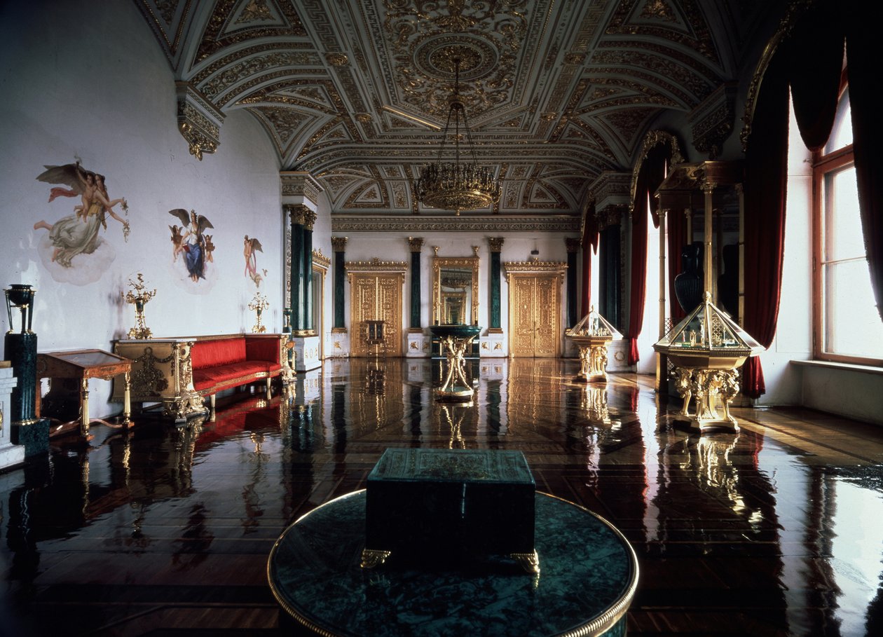 La Sala di Malachite, Palazzo d
