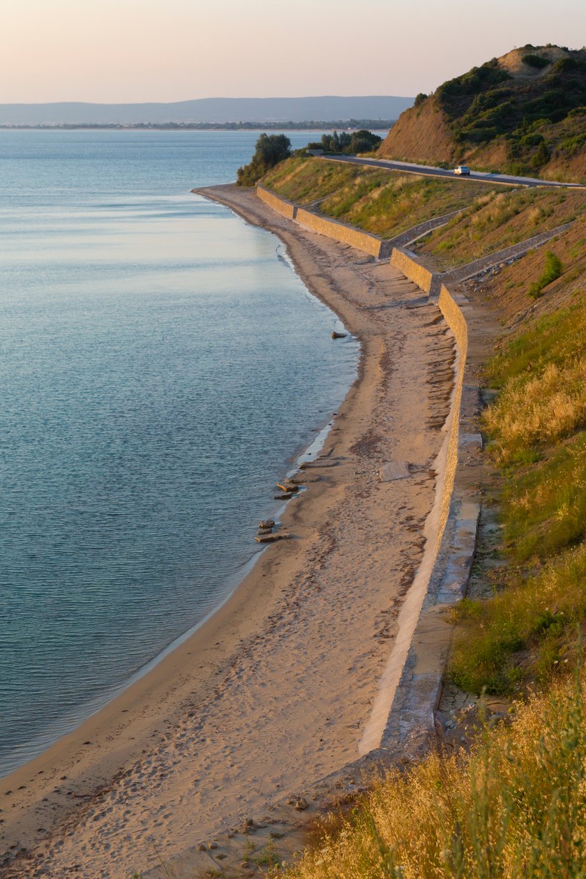 La spiaggia di Anzac Cove, vista verso nord da Unbekannt Unbekannt