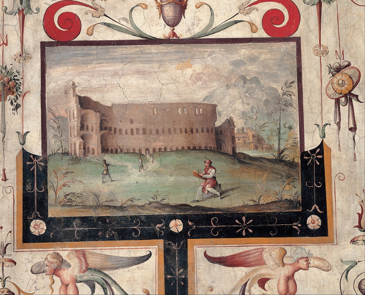 Veduta del Colosseo da Unbekannt Unbekannt