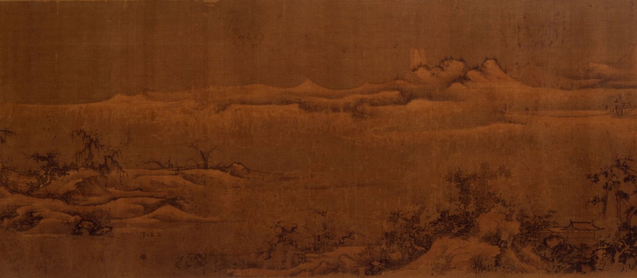 Paesaggio invernale da Unbekannt Unbekannt