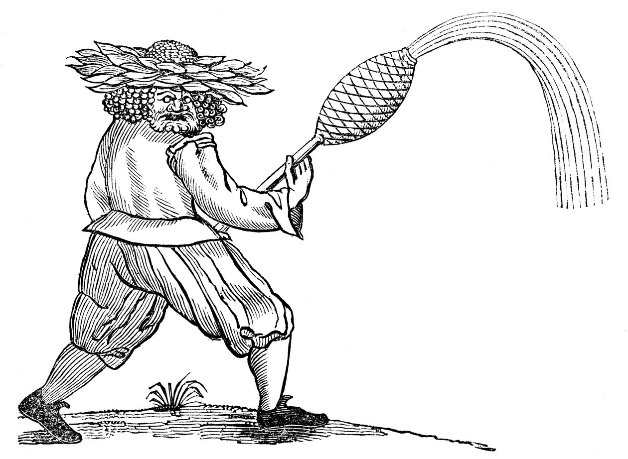 Un uomo verde, 1833 da Unbekannt