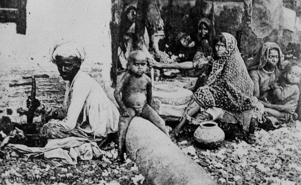 Una casa di Kathiawar, XX secolo da Unbekannt