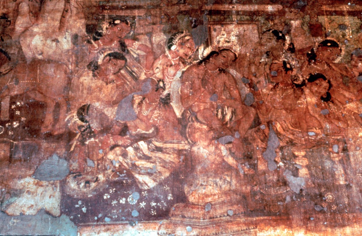 Una scena da Mahajanaka, India, II secolo a.C. da Unbekannt