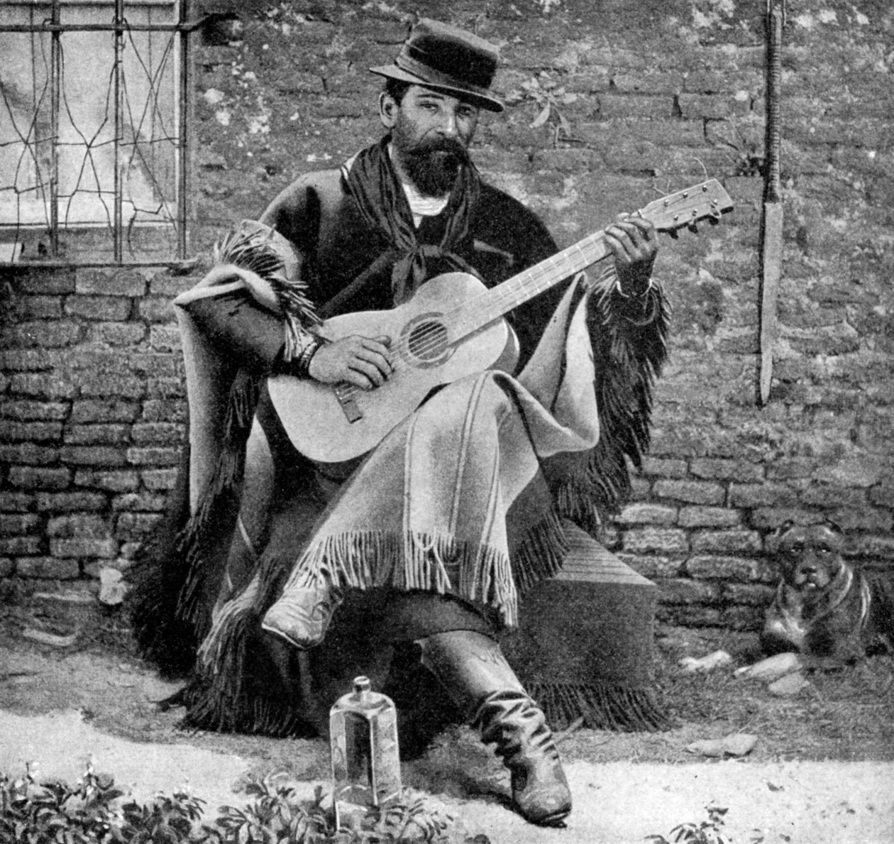Un gaucho, Argentina, 1922 da Unbekannt