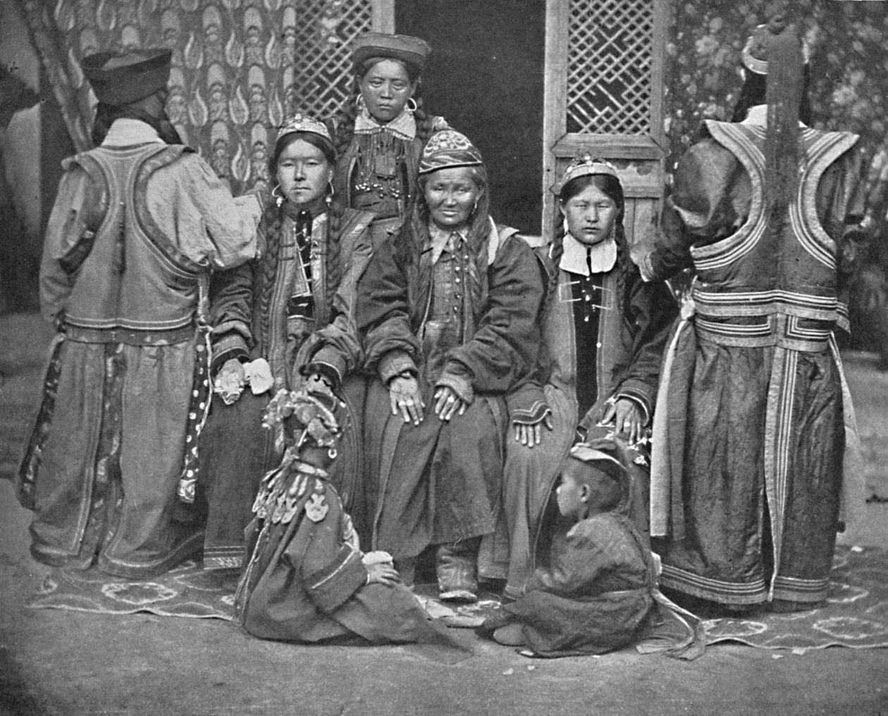 Un gruppo di Mongoli da Unbekannt