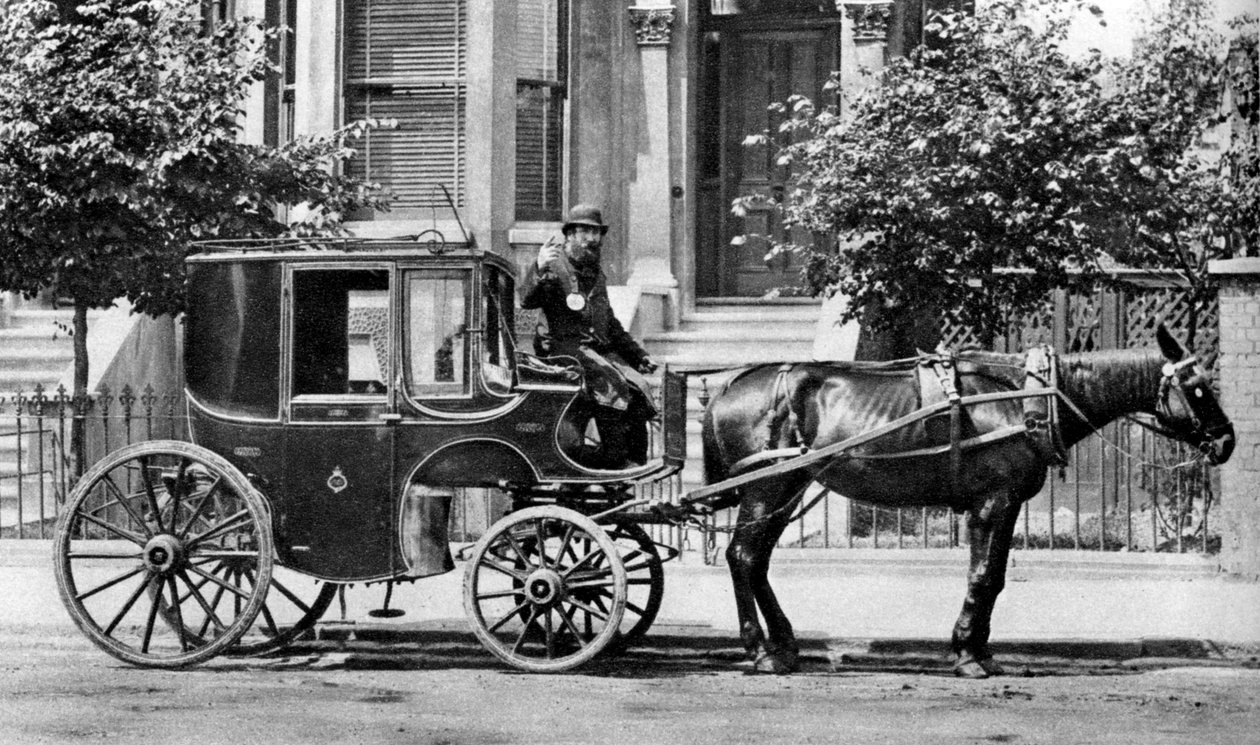 Carrozza trainata da cavalli, Londra, 1926-1927 da Unbekannt
